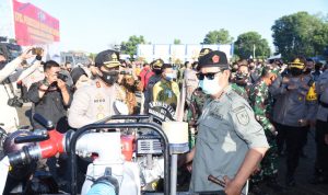 Antisipasi Karhutla, Polda Kalsel Gelar Apel Kesiapsiagaan