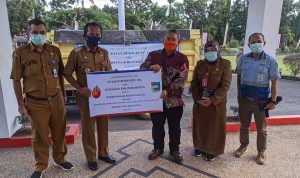 Pemkab Tala terima bantuan APD dari PT WBM