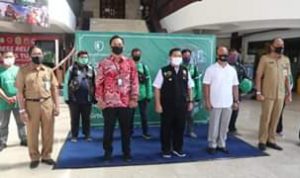 Amankan Penumpang, Walikota Launching Grab Protect