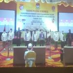 Pengundian Nomor Paslon Walikota Banjarmasin berjalan lancar
