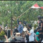 Ratusan Masa berunjuk rasa ke DPRD Kotim
