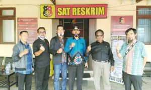 Tim gabungan Advokat   H.Dudung  Dampingi Camat Aluh Aluh