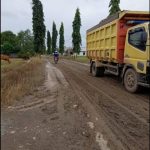 Jalan Desa Kunyit Pabahanan terus dilakukan perbaikan