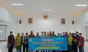 Ingin Bangun Media Center Yang baik, Kominfo Tala belajar ke Malang