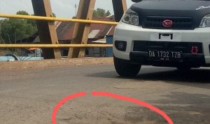 Jalan A. Yani Km 20 sampai ke Bati2 mengundang bahaya