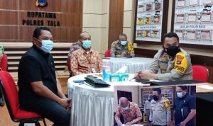 Sekda Tala  sangat mendukung sekali  rekrutmen Bintara Polda
