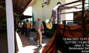 BPBD Tala berikan bantuan Banjir di Satui