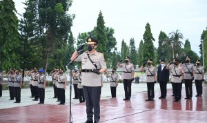 Polda Kalsel Ziarah ke Taman Makam Pahlawan