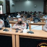 Kapolda dan PJU Polda Kalsel Ikuti Vicon Musrenbang Polri