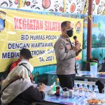 Humas Polda Kalsel Gelar Silaturahmi Dengan Insan Pers