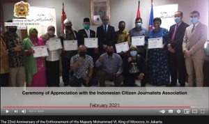 Kedubes Maroko Rayakan Hari Nasional Secara Online