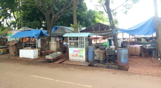Grosir Sayuran segera dipindahkan ke belakang Bajuin Plaza Pelaihari