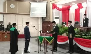 Zamhusein dilantik jadi Anggota DPRD Tanah Laut
