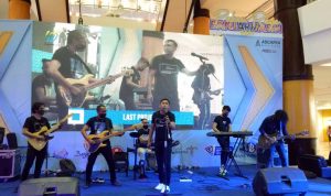 Baru terbentuk Last Project Band sudah mentas di Mall