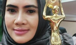 Endang : Terimakasih atas Penghargaan AMCPI Kalimantan,  ini jadi Pemicu terus Berkarir