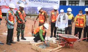 Tingkatkan pelayanan, PDAM Gelar Groundbreaking Program Optimalisasi NUWSP