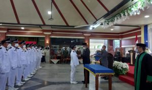 Ini kata Bupati ditengah Pelantikan Kepala Desa