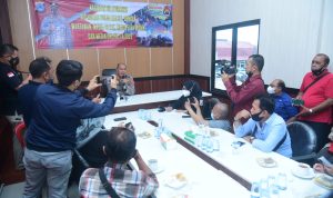 Bangun sinergitas, Humas Polda Kalsel Bersilaturahmi dengan Wartawan