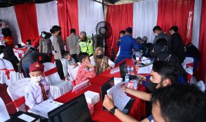Kejar Target Vaksinasi Anak, Kapolda Kalsel Sambangi Polresta Banjarmasin
