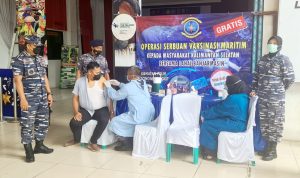 Lanal Banjarmasini Gelar Servak Maritim Di Pelabuhan Trisakti