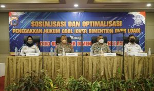 Irlantas Polda Kalsel Pimpin Rapat Sosialisasi dan Optimalisasi Penegakkan Hukum ODOL
