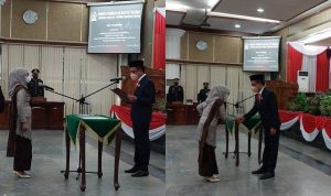 Sekda : Berharap agar Ufik  dapat menjalankan tugas dengan amanah