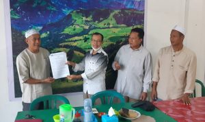 Fasilitator Motivator Tala Hebat sampaikan SK DPC JP2B Tanah Laut