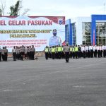 Polda Kalsel Gelar Pasukan Operasi Ketupat Intan 2022