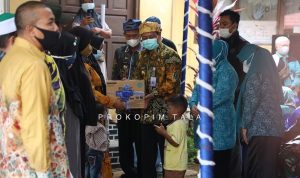 Gubernur Kalsel bersama Bupati Tala  Pantau Vaksinasi