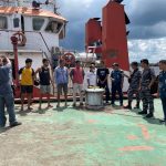 Lanal Banjarmasin Proses Hukum Kapal Bermuatan CPO Diperairan Teluk Kumai
