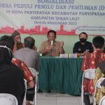 Badan Kesbangpol Tala Gelar Sosialisasi DP3 Tentang PEMILU