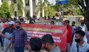 Sejumlah LSM datangi Kantor TIPIKOR Kalsel