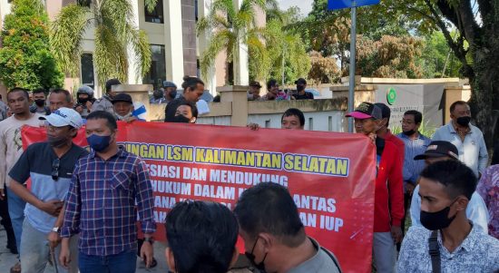 Sejumlah LSM datangi Kantor TIPIKOR Kalsel