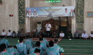 Bupati  doakan  Semoga jamaah haji Menjadi Haji Mabrur