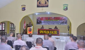 Propam Polda Kalsel Gelar Pembinaan dan Pemulihan Profesi Polri
