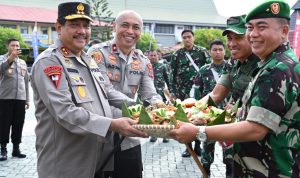 Kejutan dari Jajaran TNI pada Hari Bhayangkara Ke-76, Polda Kalsel