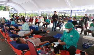 BI Kalsel fasilitasi 500 Pengunjung  mendonor darahnya ke PMI