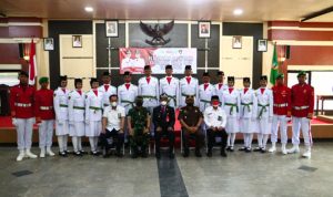 Bupati Tala kukuhkan 13 Paskibraka