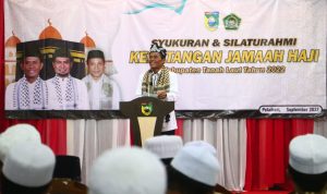 Bupati Ingin Rombongan Haji Tala Tetap Jalin Silaturahmi