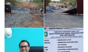 Desember 2022 Jalan menuju RS H. Boejasin Pelaihari selesai