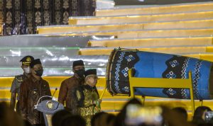 Wapres Pukul Bedug Tandai Dibukanya   MTQ XXIX