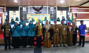 Hj. Nurul Hikmah Sukamta membuka kegiatan workshop LP3PKK