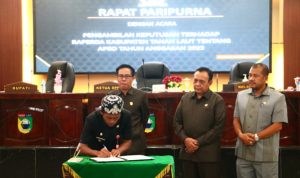 APBD Tala 2023 Rp 2,2 T disahkan DPRD