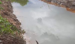PROYEK  IRIGASI DESA UJUNG BELAWANG YANG DIKERJAKAN CV SURYA DIDEADLINE 30 DESEMBER 2022