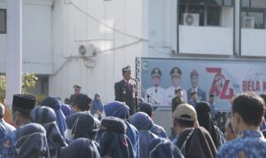 Bupati Tala Sampaikan Amanat Presiden RI pada Peringatan Bela Negara ke-74