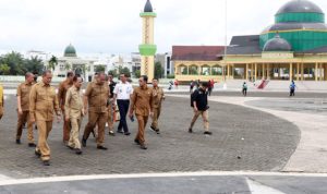 Gebyar HPN 2023: Sekdaprovsu Tinjau Kesiapan Lokasi Acara Puncak