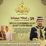 Ketua Badan Otonom Hukum dan HAM Syarif ucapkan Milad pada Sultan Khairul Saleh
