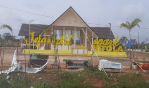 Jejangkit Geopark Batola yang dibangun dengan dana Rp 15 Miliar terkesan Kumuh, Angker