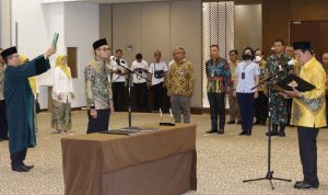 Gubernur Kalsel Kukuhkan HATMANSYAH jadi Komisaris Utama Independen bank kalsel