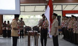 Bupati Tala Lantik Pengurus Kwarcab Tala